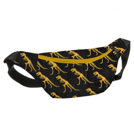Поясна сумка-бананка Bumbag "Динозаврики"