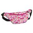 Поясна сумка-бананка Bumbag "Фламінго"