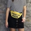 Поясна сумка-бананка Bumbag Forget the rules