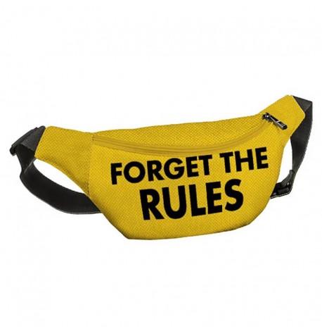 Поясна сумка-бананка Bumbag Forget the rules