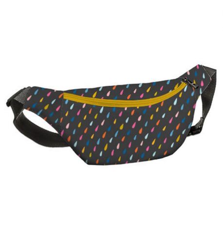 Поясна сумка-бананка Bumbag "Крапельки"