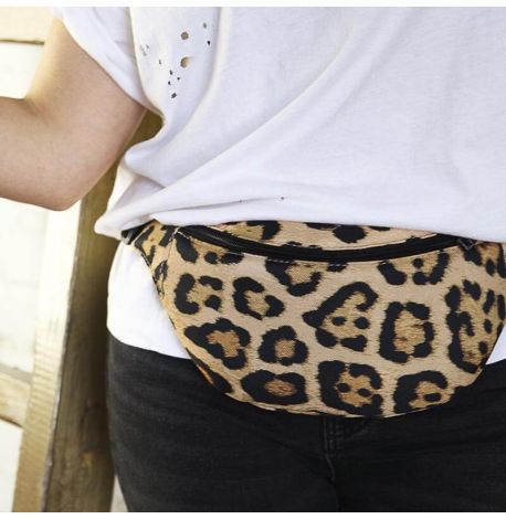 Поясна сумка-бананка Bumbag "Леопард"