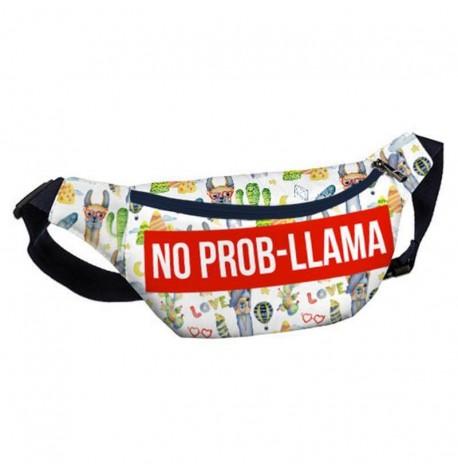Поясная сумка-бананка Bumbag No prob-llama
