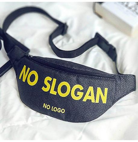 Поясна сумка-бананка Bumbag No slogan