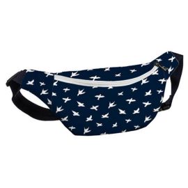 Поясна сумка-бананка Bumbag "Пташки"
