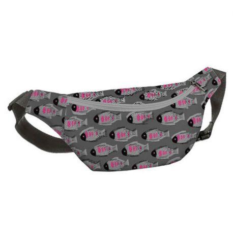 Поясна сумка-бананка Bumbag "Рибки"