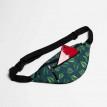 Поясная сумка-бананка тропическая