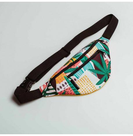Поясна сумка-бананка Multicolored