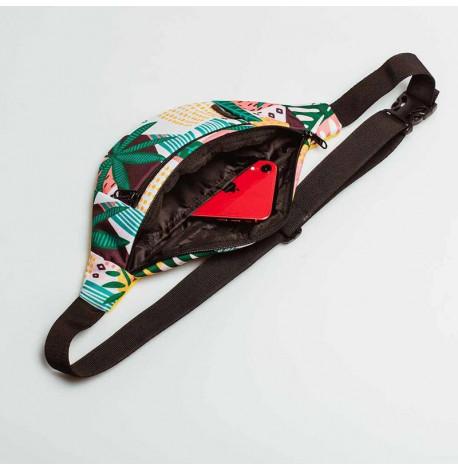 Поясна сумка-бананка Multicolored