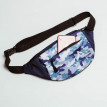 Поясна сумка-бананка велика камуфляжна