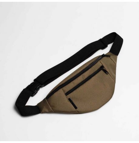 Поясная сумка-бананка цвета хаки
