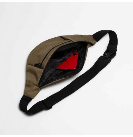 Поясная сумка-бананка цвета хаки