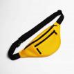 Поясная сумка-бананка желтая