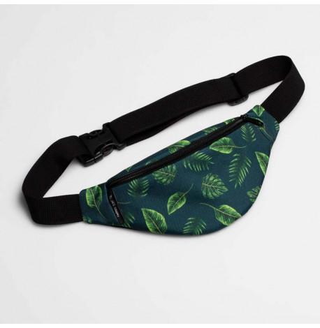 Сумка-бананка детская тропическая