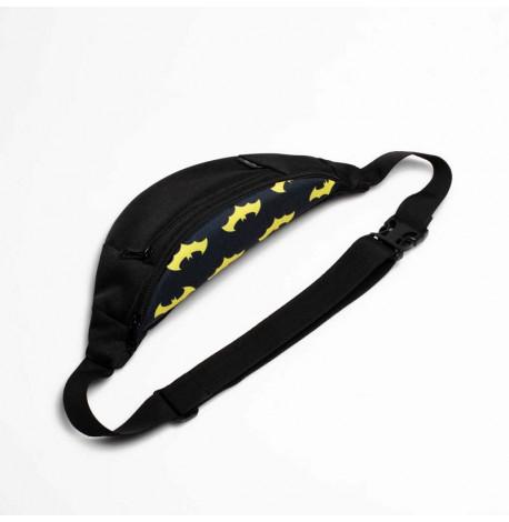 Сумка-бананка детская черная с Бэтменом