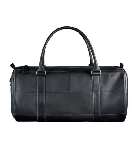 Шкіряна дорожня сумка Harper (чорна) шкіра Krast
