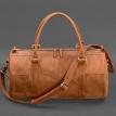 Кожаная дорожная сумка Harper (светло-коричневая) кожа Crazy Horse