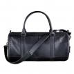 Шкіряна дорожня сумка Harper (темно-синя) шкіра Krast