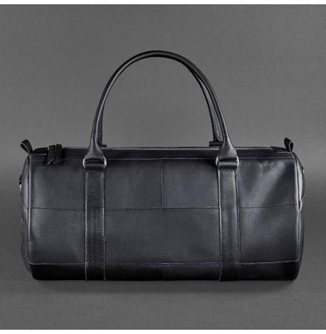 Шкіряна дорожня сумка Harper (темно-синя) шкіра Krast