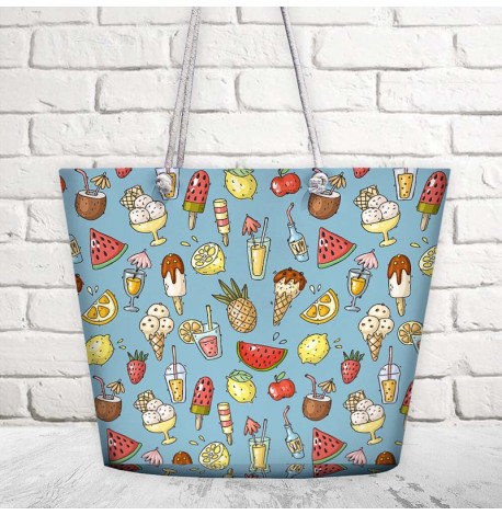 Пляжная сумка Malibu "Сладости лета"