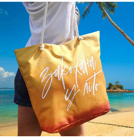 Пляжна сумка Malibu "Закохана у літо"