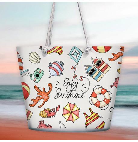Пляжна сумка Malibu Enjoy sunshine