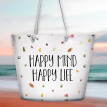 Пляжна сумка Malibu Happy mind happy life