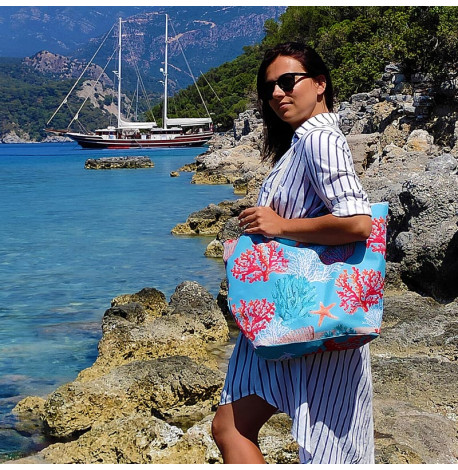 Пляжна сумка Malibu "Корали"