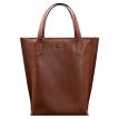 Сумка-шоппер из кожи DD (светло-коричневая)