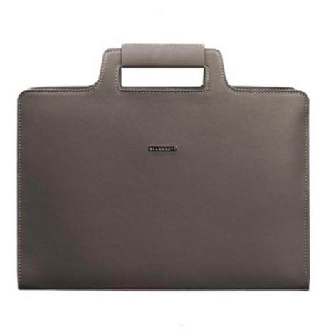 Жіноча шкіряна сумка для ноутбука та документів (темно-бежевий)