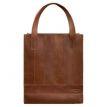 Женская кожаная сумка-шоппер «Бэтси» (светло-коричневая)