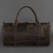Кожаная дорожная сумка Harper (темно-коричневая) кожа Crazy Horse