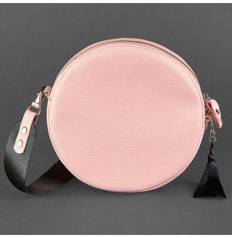 Женская кожаная сумка Tablet (розовая)