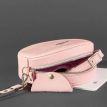 Женская кожаная сумка Tablet (розовая)
