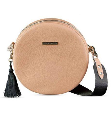 Женская кожаная сумка Tablet (бежевая)