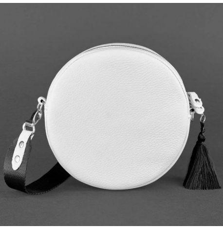 Женская кожаная сумка Tablet (белая)