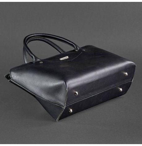 Сумка кожаная женская Midi (черная)