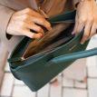 Сумка кожаная женская Midi (зеленая)
