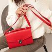 Женская кожаная сумка-кроссбоди Lola (красный)