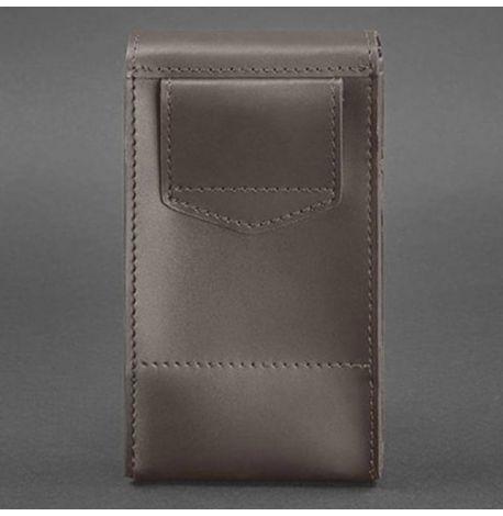 Жіноча вертикальна поясна-кроссбоді сумка Mini (темно-бежева)