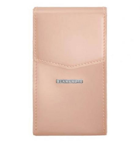 Женская вертикальная кожаная поясная-кроссбоди сумка Mini (розовая)