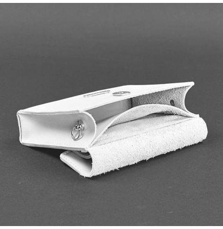 Жіноча шкіряна поясна-кроссбоді сумка Mini (біла)