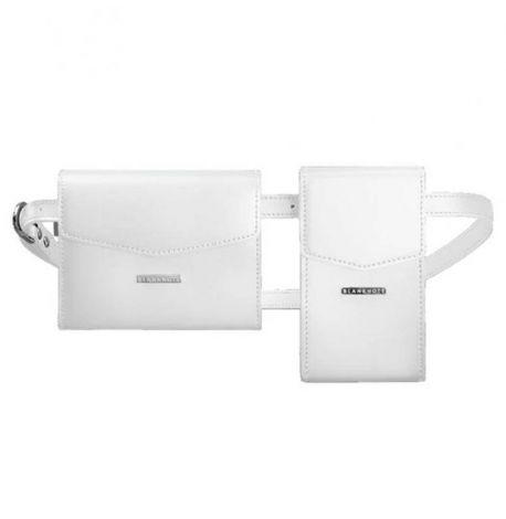 Женские поясные-кроссбоди сумки Mini (белые)
