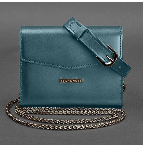 Женские поясные-кроссбоди сумки Mini (зеленые)