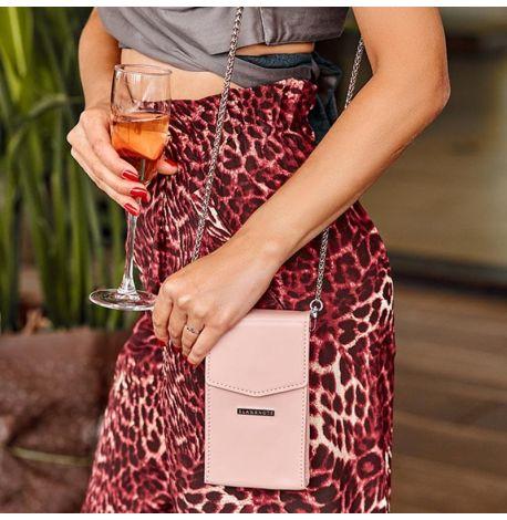 Женские поясные-кроссбоди сумки Mini (розовые)