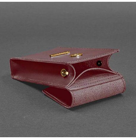 Женские поясные-кроссбоди сумки Mini (бордовые)