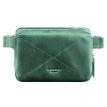 Поясна сумка-бананка Dropbag шкіряна (зелена)