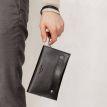 Чоловічий шкіряний клатч-барсетка 3.0 (чорний) шкіра Krast
