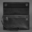 Чоловічий шкіряний клатч-барсетка 3.0 (чорний) шкіра Krast