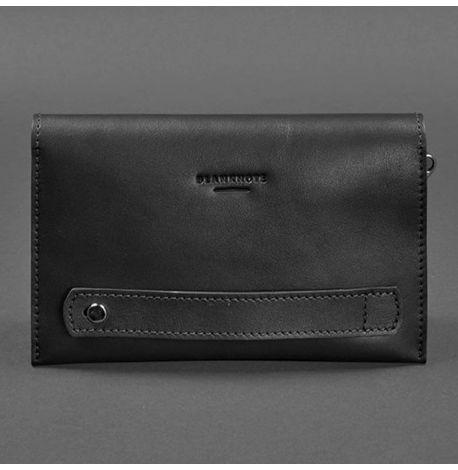 Чоловічий шкіряний клатч-барсетка 3.0 (чорний) шкіра Krast